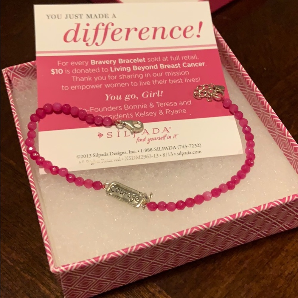 Silpada Courage Bracelet